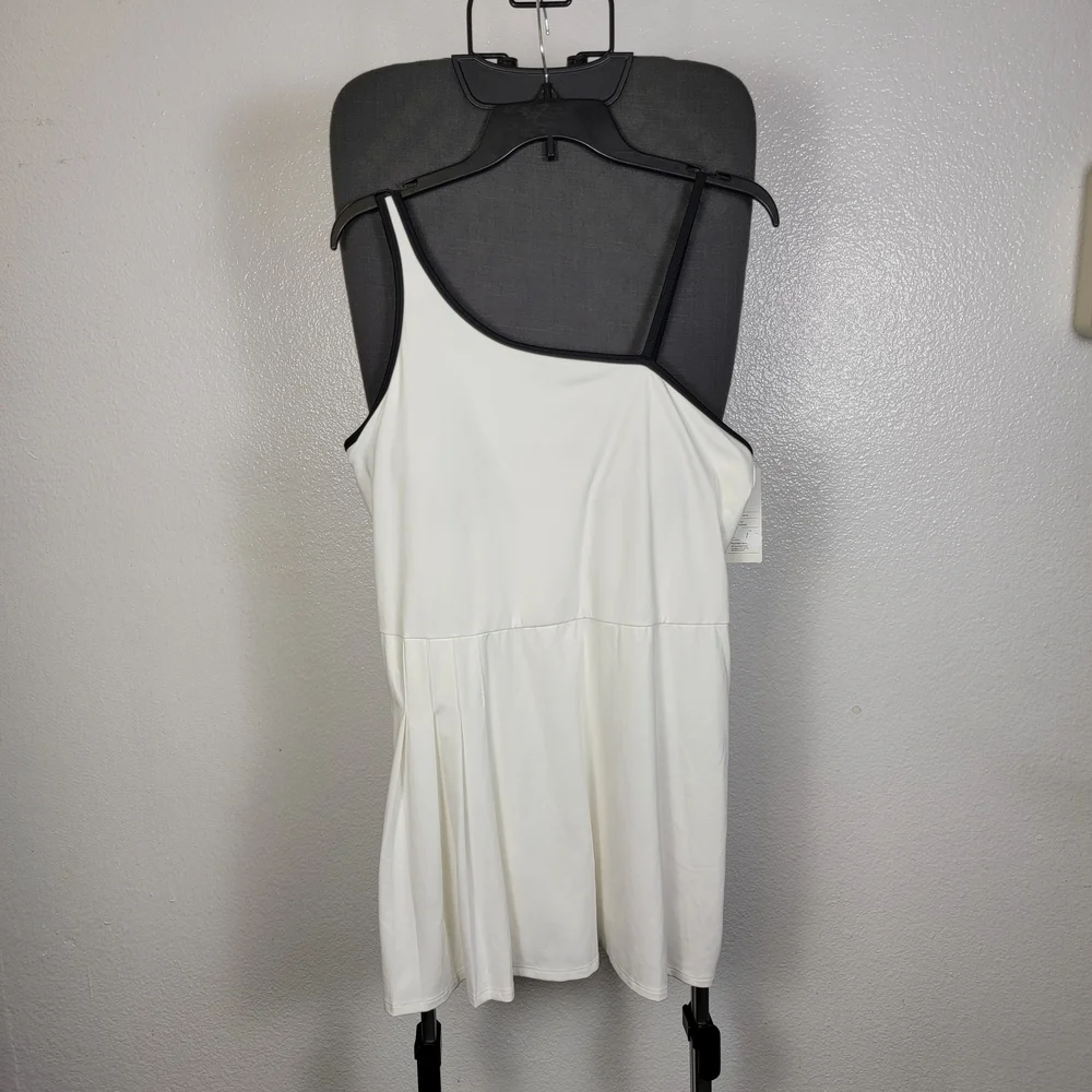 All In Motion Asymmetrical Active Dress Womens White Moisture-Wicking UPF 50+ XL
